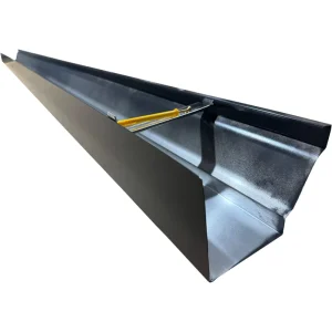 Galvalume Steel Rain Gutters Half Round and Square Shapes Light Steel Structure with Welding Process