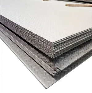 Galvanized Anti-Slip Anti-Static Steel Checkered Plate L-Type U-Type Z-Type Stair Tread for Hotel Construction