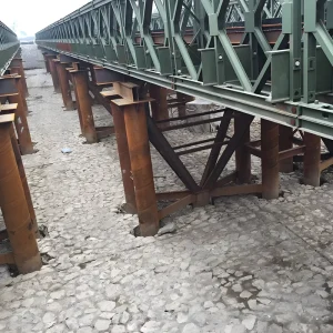 Galvanized Bridge Panel Ice Frozen Spring Thaw Access