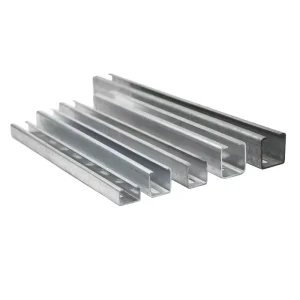 Galvanized C Channel HDG Steel U Channel Purlin EN Standard Welding & Cutting Service