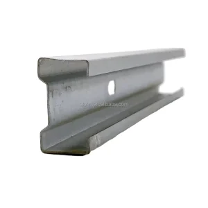 Galvanized C Channel Steel Rail and Strut Purlins Fast Delivery Good Price Sizes Available Stainless Steel Aluminium Zinc
