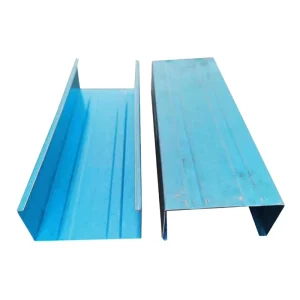 Galvanized C Section Blue Color Steel Stud Framing Wall Metal Stud C Purlin