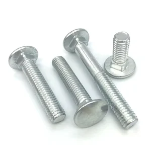 Galvanized Carbon Steel ASME Carriage Bolts 1/4 5/16 3/8 7/16 1/2 5/8 3/4 Inch Round Head Square Neck