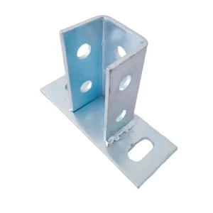 Galvanized Carbon Steel Connection Base Plate for Solar System Supporting