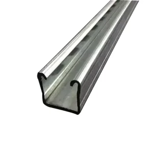 Galvanized Cold Bending U Channel Steel Slotted C Purlin C-profile Construction Use with 20-30 Service Life