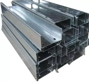 Galvanized Cold Formed C Purlin, Custom Size C Channel Steel for Prefab Steel Building