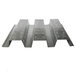 Galvanized Corrugated Metal Deck Flooring Composite Pavement Cutting Welding Services TISI BIS Certified Thickness 0.8 1.5mm