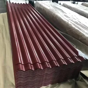 Galvanized Corrugated Metal Roofing Sheets Steel Coil BIS Certified Colored Painted Roof Panels