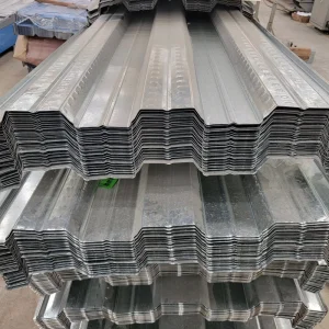 Galvanized Corrugated Steel Floor Decking Sheet for Steel Structure Mezzanine & Warehouse