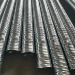 Galvanized Corrugated Steel Pipe DIN Standard for Drainage Culvert Systems with Bending Cutting Welding Services