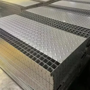 Galvanized Drainage Composite Steel Grating Floor Walkway