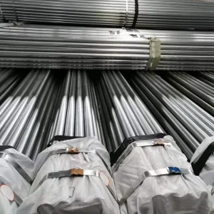 Galvanized ERW Round Steel Alloy Tube