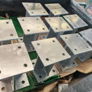Galvanized Embedded Steel Plate Anchor Plate Steel Base Plate Welding Plate for Building Structure Construction