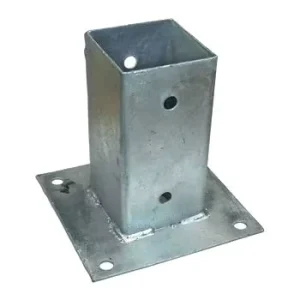 Galvanized Fence Post Base Plate