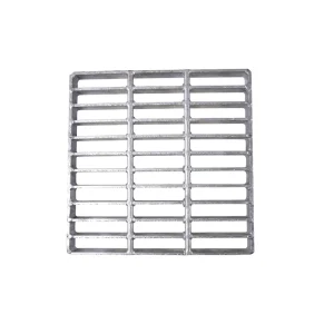 Galvanized Hot Dip Steel Carbon Bar Anti Corrosion Fire Resistant Diamond Floor Plate Building Roads Gutter Hole Grating