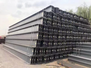 Galvanized Hot Rolled Non-Alloy ASTM Q235B Structural Steel H Beam 1% Tolerance Tianjin Workshop Bridge Fabrication
