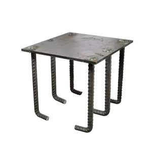 Galvanized Iron Plate Steel Structure Hole Embedded Parts Four Hole Column Base Welded Steel Pipe Fabrication Services Product