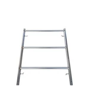 Galvanized Ladder Frame Scaffolding Q235 Steel Walk Thru Door Frame Scaffold