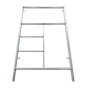Galvanized Ladder Frame Scaffolding Q235 Steel Walk Thru Door Frame Scaffold