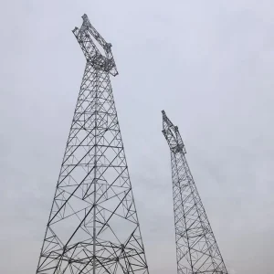 Galvanized Lattice Steel Angle Tower for Transmission Distribution Line Telecommunication Pylon Line Pole
