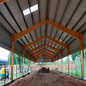 Galvanized Light Steel Frame Prefab Insulated Steel Structure Warehouse Modern Design for Apartment Workshop