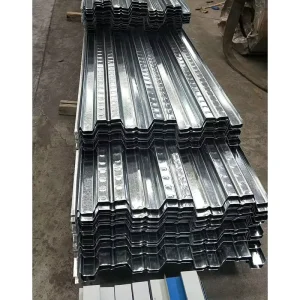 Galvanized Metal Decking Steel Decking Sheets Floor Decking Panels For Concrete Slab Long Span Structural Building