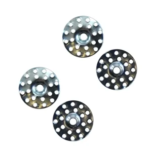 Galvanized Metal Insulation Washer Speed Clip Dome Washer for HVAC Roofing Systems