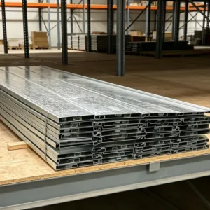 Galvanized Non Pouring Metal Floor Deck Corrosion Resistant Prefabricated Deck for Warehouse Slab Construction