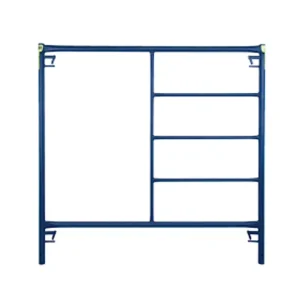 Galvanized Painted Ladder H Frame Walk Through Scaffolding Construction Steel Galvanized Ladder Scaffolding