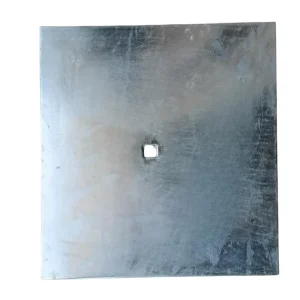 Galvanized Power Line Hardware Square Stay Washer Square Base Plate 450mm