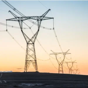 Galvanized Q235/Q355 Angle Steel Single Circuit Lattice Electrical Transmission Pylon Tower 10kV-500kV Rated Voltage ISO9001