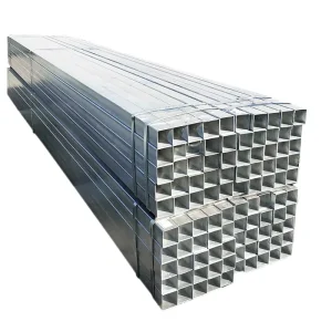 Galvanized SHS RHS Square Rectangular Hollow Section Steel Tube ASTM A500 Gr B Welded Construction Support Use