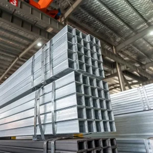 Galvanized Square / Rectangular Steel Tube ERW Welded for Furniture & Hardware
