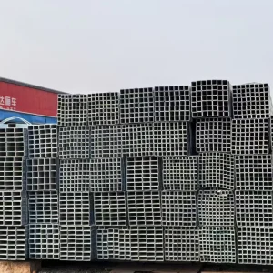 Galvanized Square Steel Tube Q235 Rectangular Steel Tube for Building Construction