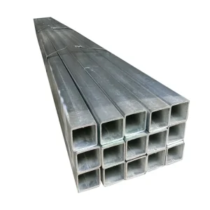 Galvanized Square Tube 55×55 60×80 60×60 40×40 100×100 Galvanized Rectangular Steel Tube for Construction