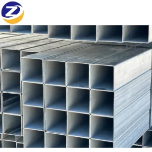 Galvanized Square and Rectangular Steel Pipes for Building Frames and Steel Structure Platforms