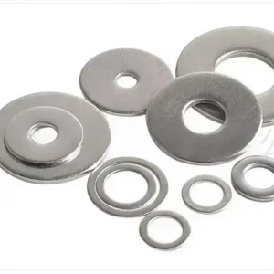 Galvanized Stainless Steel Large Edge Flat Washers Stamping Washers Customizable Processing Mechanical Industrial Fasteners