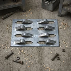 Galvanized Steel Anti Corrosion Knuckle Nail Plate Truss Connector Mending Plate for Apartment Structural Timber Construction
