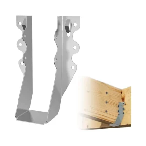 Galvanized Steel Anti rust Building Construction Beams Support Bracket Joist Hangers With Pre Drilled Holes