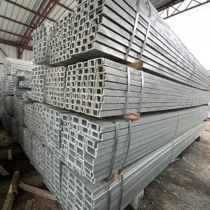 Galvanized Steel C-Channel U Bar Profile 100*48*5.3 63*40*4.8 Supports Machining Carbon Steel UPN120 UPE120 Channel Steel