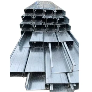 Galvanized Steel C Profiles Price List, Cold Formed Galvanized Steel Channel Steel Profile