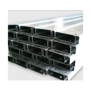 Galvanized Steel C Purlin Sizes C Channel 80-300mm Width Structural Steel for Warehouse Framing