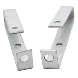 Galvanized Steel Ceiling Accessories, Anti-Corrosion Oval Shape Support Brackets, Main Channel Brackets