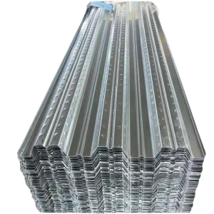 Galvanized Steel Deck Plate Anti Slip Steel Floor Sheet for Construction Building Projects Reinforced Concrete Structure