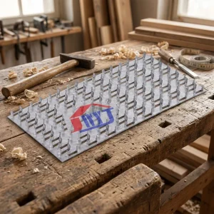 Galvanized Steel Double Side Nail Plate Heavy Duty Truss Connector