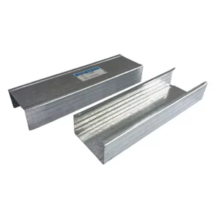 Galvanized Steel Drywall Ceiling Grid Components Light Steel Keel Wall Partition Profile Frame Drywall Channel Metros Track