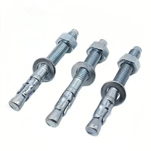 Galvanized Steel Extended Sleeve Anchor Bolt M16 Drop-In Expansion Screw for Elevator Installation