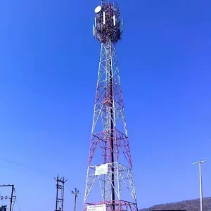 Galvanized Steel Four Legged Lattice Tower Communication Transmission Four Leg Tower for Telecommunication Signal Base Station