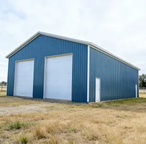 Galvanized Steel Frame Prefab Garage Building Kit, Customizable Metal Carport for Outdoor Parking and Storage