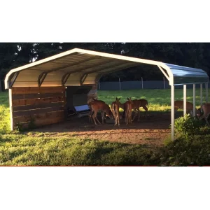 Galvanized Steel Frame Rain Protect Canopy Canvas Carport Australia